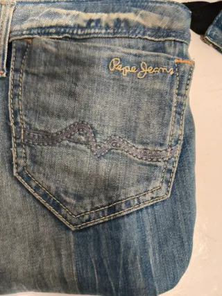 Bolso de mano Pepe Jeans vaquero mujer