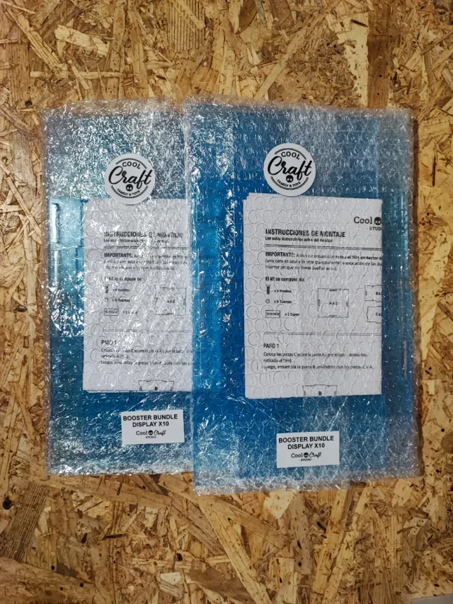 Pack cases acrílicos Pokémon para Clara M.