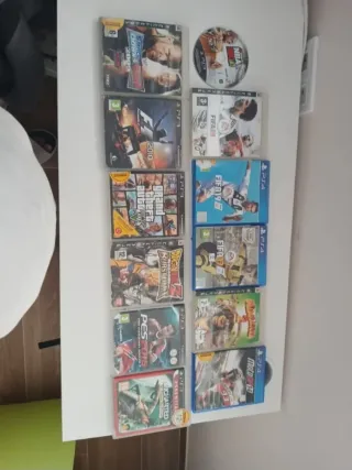 Lote Videojuegos PS3 y PS4