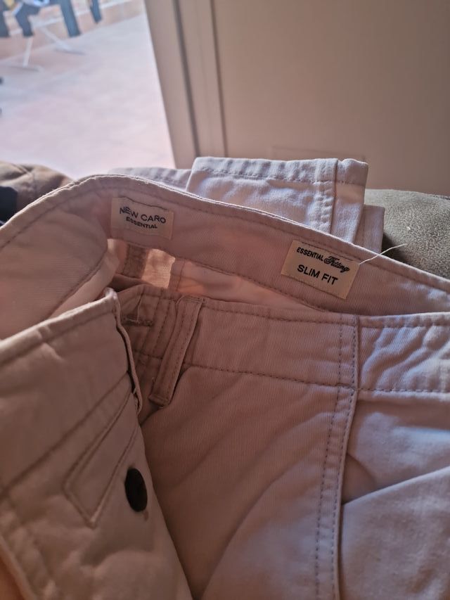 Pack 2 Pantalones new Caro Hombre Talla M