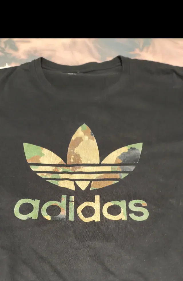 Camiseta Adidas Talla M Camuflaje