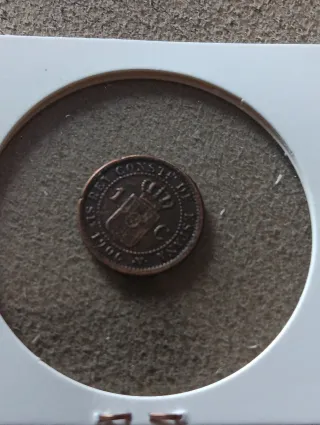 Moneda coleccionista 1906, España 1 céntimo