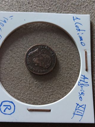 Moneda coleccionista 1906, España 1 céntimo