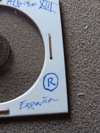 Moneda coleccionista 1906, España 1 céntimo