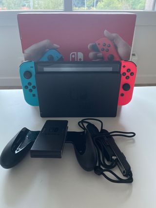 Nintendo Switch Azul y Rosa