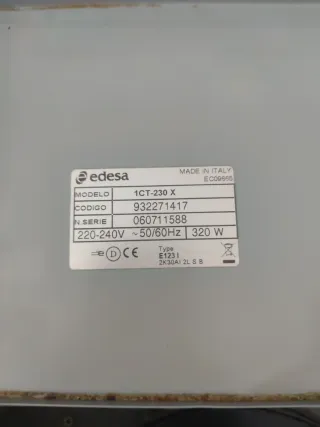 Campana extractora Edesa 1CT-230 X