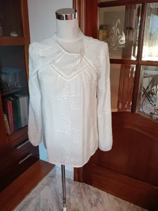 Blusa Ojalillo Manga Larga