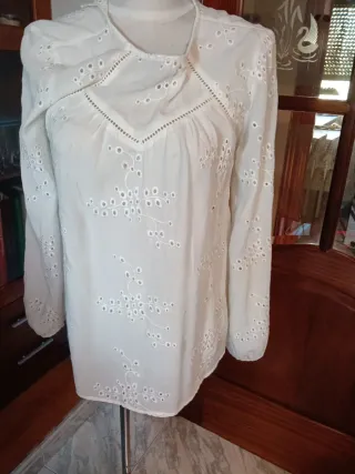 Blusa Ojalillo Manga Larga