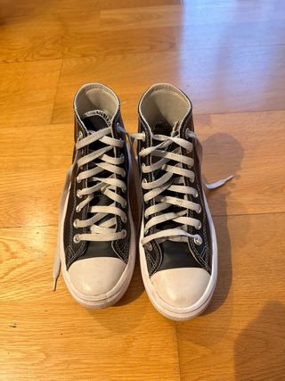 Converse All Star Plataforma Negras