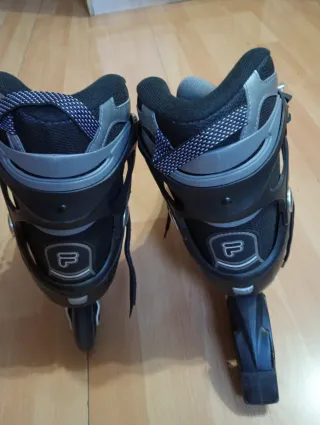 Patines en línea Fila negros talla 43.