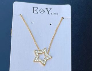 Colgantes EOY Elena Acero Dorado