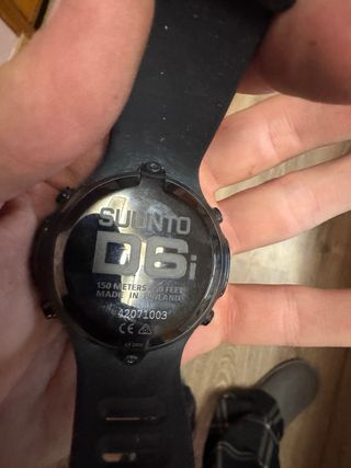 Suunto D6i Novo black ordenador de buceo