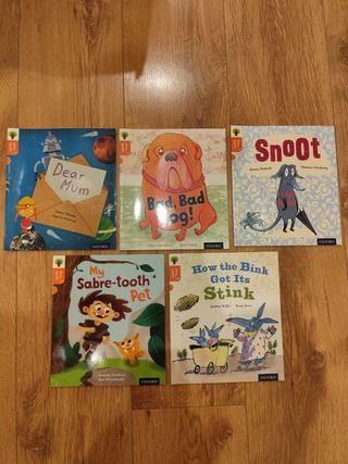 pack de 5 lecturas en inglés Oxford