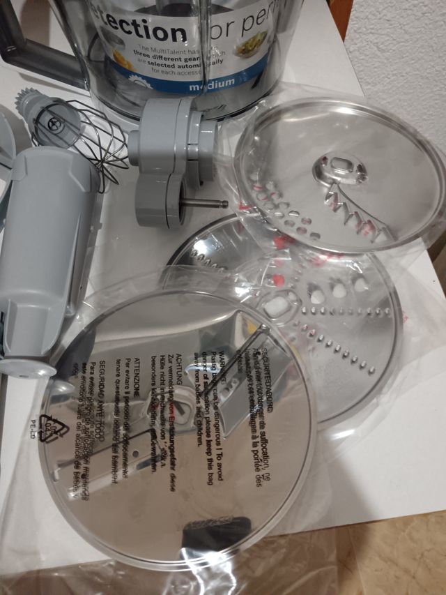 Robot de cocina y batidora