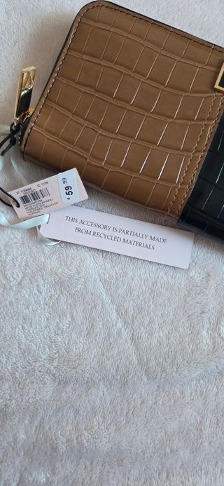 Cartera Victoria's Secret Negra y Marrón