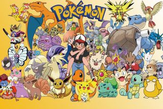 Carteles Metálicos Vintage Pokémon