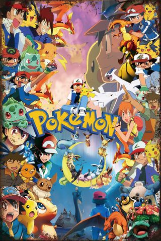 Carteles Metálicos Vintage Pokémon