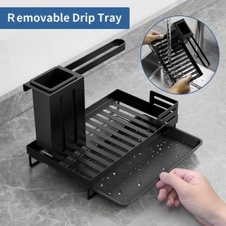 Organizer Lavello Cucina FOXWHALE Nero DC035