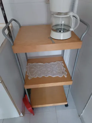 Estantería Cocina Madera y Metal