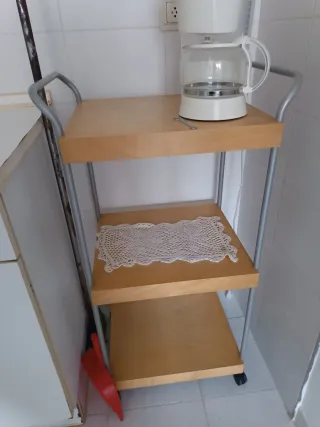 Estantería Cocina Madera y Metal