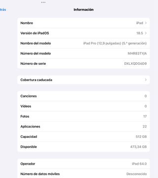 iPad Pro 12.9 M1 di quinta generazione
Apple Pencil di seconda generazione