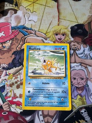 Magikarp 35/102 Vintage Carta Pokémon
