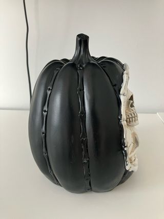 Lámpara Calabaza Halloween Calaveras