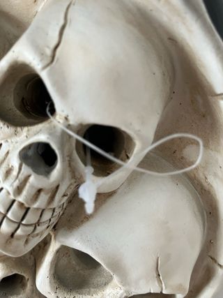 Lámpara Calabaza Halloween Calaveras