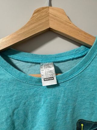 Camiseta Decathlon Azul