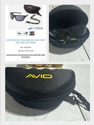 Gafas Polarizadas Avid Carp 
y bolla fox carfishin