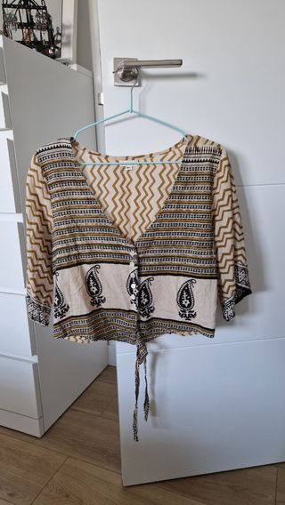 Camisa de tela vintage