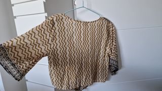 Camisa de tela vintage