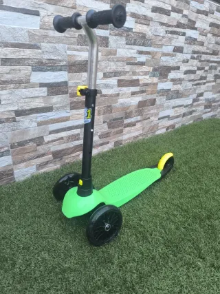 Patinete 3 Ruedas Infantil Verde