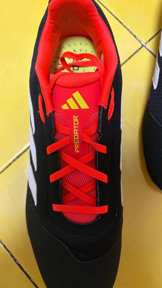 Adidas Predator Sala Negro/Rojo