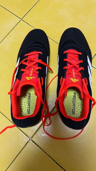 Adidas Predator Sala Negro/Rojo