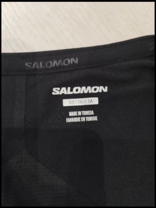 Camiseta sin mangas Salomon Sense Aero Negra
