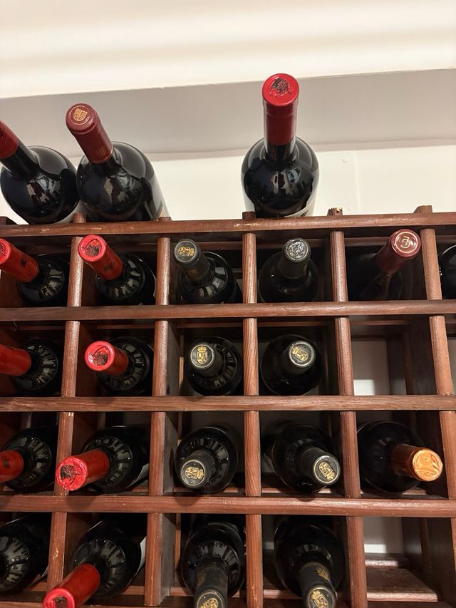 Botellero madera 78 botellas