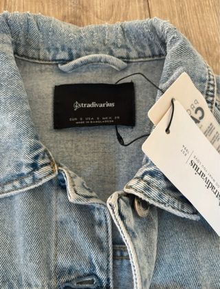 Cazadora vaquera Stradivarius 