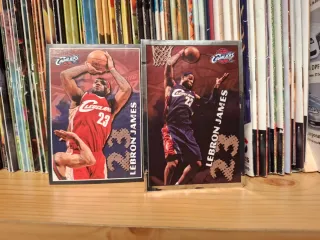 2 Cromos Lebron James NBA 2009