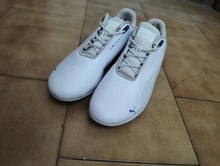 Zapatillas Puma Drift Cat BMW Motorsport Blancas