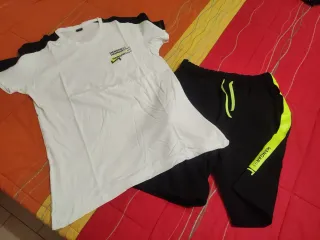 Completo Padel Hangar93 Bianco/Nero