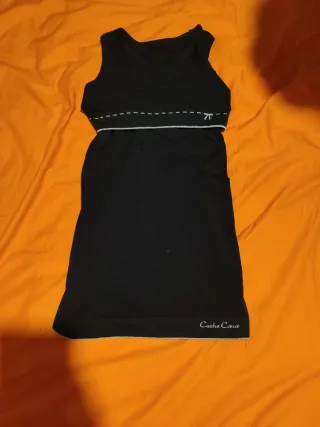 Camiseta premamá Cache Coeur Talla L/XL Negra
