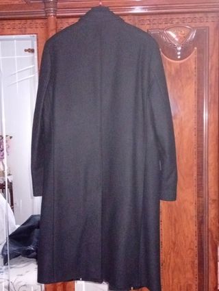 Abrigo elegante negro Zara Talla M