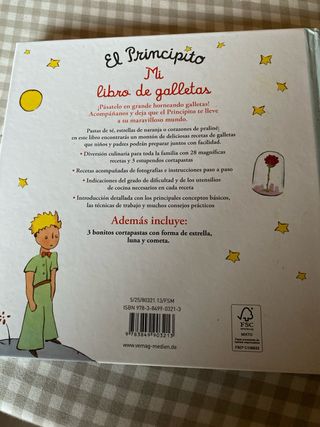 Cocina: EL PRINCIPITO: MI LIBRO DE GALLETAS