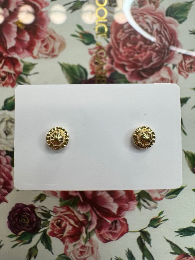 Pendientes Oro 18k Circonitas