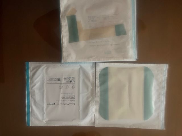 Comfeel Plus Trasparente 20x20 cm Condimento all'idrocol