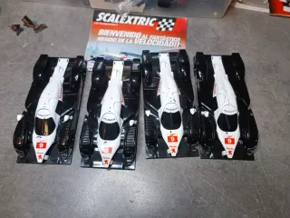 Lote 4 Peugeot 908 Scalextric 1/32