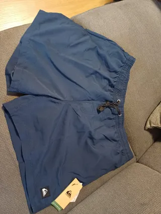 Bañador Quiksilver azul hombre