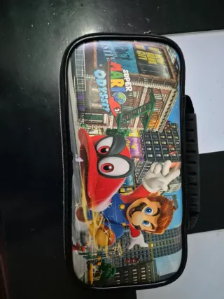 Nintendo Switch V2 Morado/Amarillo + Accesorios