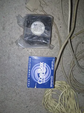 Lote Cables y Piezas Ordenador